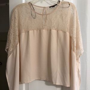 Light pink flowy shirt!